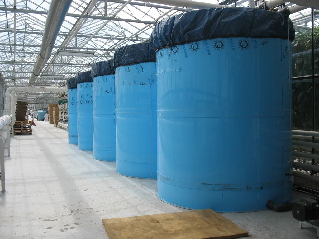 На улице (под навесом)